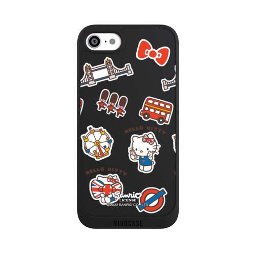 Apple iPhone SE (2020) NIVOpure Hello Kitty Londoner Abzeichen Transparent