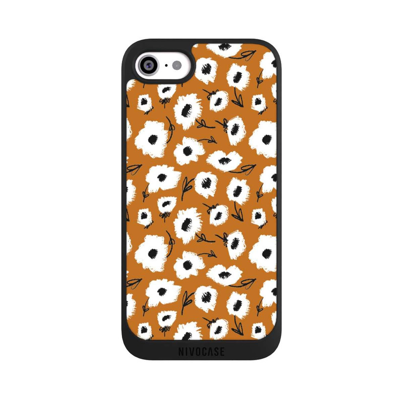 iPhone SE 2020 NIVOpure Pattern Fleurs Ocres