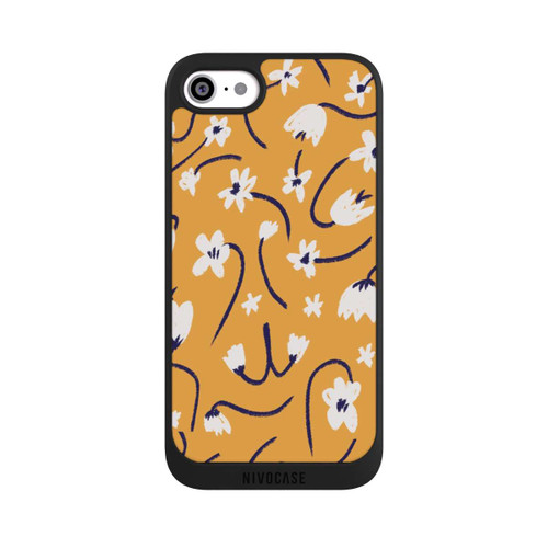Apple iPhone SE (2020) NIVOpure Pattern Petites Fleurs Jaunes