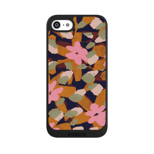 Apple iPhone SE (2020) NIVOpure Pattern Fleurs Roses