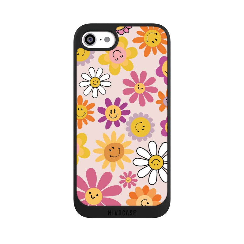 iPhone SE 2020 NIVOpure Smiles Pink Flowers