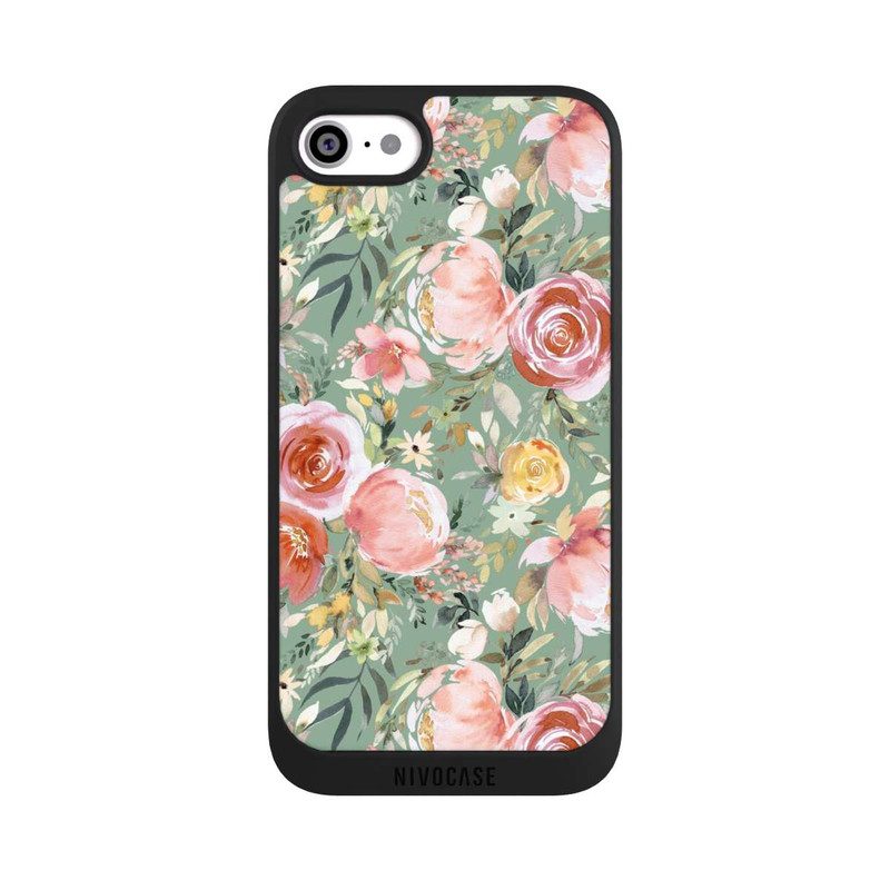 iPhone SE 2020 NIVOpure Bouquet de Pivoines Pastelles