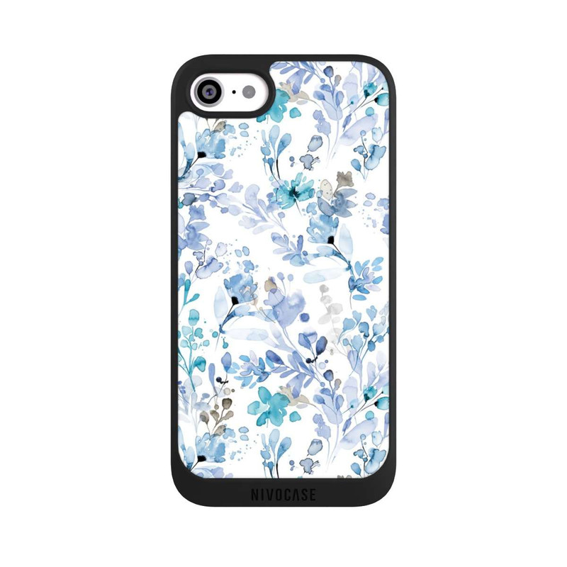 iPhone SE 2020 NIVOpure Herbes de Printemps Bleues