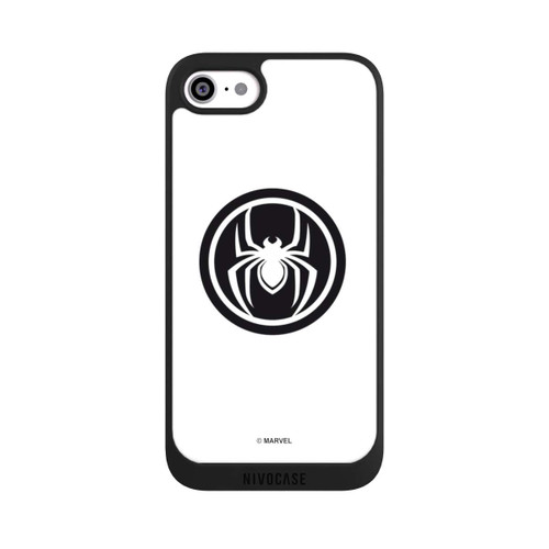 Apple iPhone SE (2020) NIVOpure Spider-Man Logo White