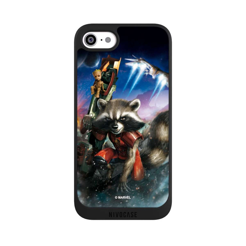 iPhone SE 2020 NIVOpure Rocket & Baby Groot Guardians Of The Galaxy