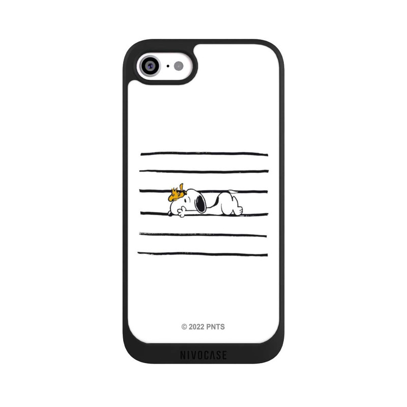 iPhone SE 2020 NIVOpure Snoopy Woodstock Stripes