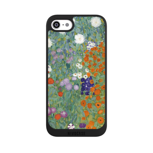Apple iPhone SE (2020) NIVOpure Jardin en Fleur - Gustav Klimt