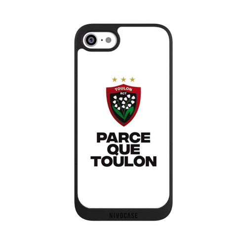 Apple iPhone SE (2020) NIVOpure Parce Que Toulon Blanc