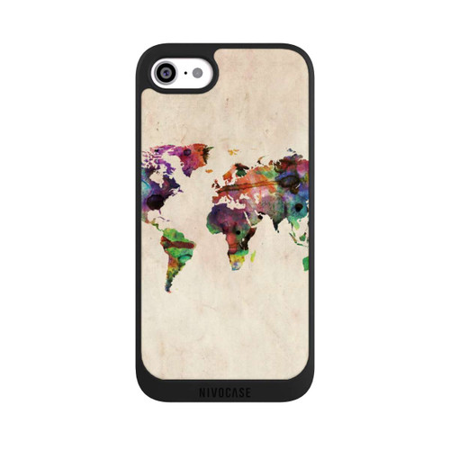 Apple iPhone SE (2020) NIVOpure World Map by Michael Tompsett