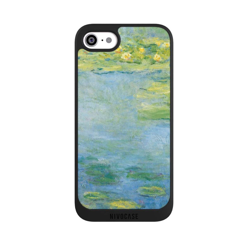 iPhone SE 2020 NIVOpure Water Lilies Claude Monet-Blue