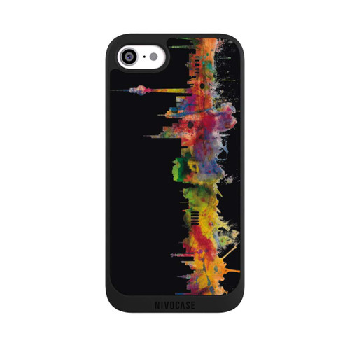 Apple iPhone SE (2020) NIVOpure Berlin Skyline Black