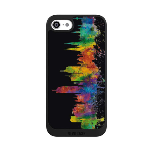 Apple iPhone SE (2020) NIVOpure Vienna Austria Skyline Black