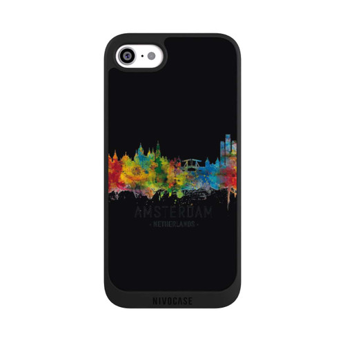 Apple iPhone SE (2020) NIVOpure Amsterdam Netherlands Skyline Black
