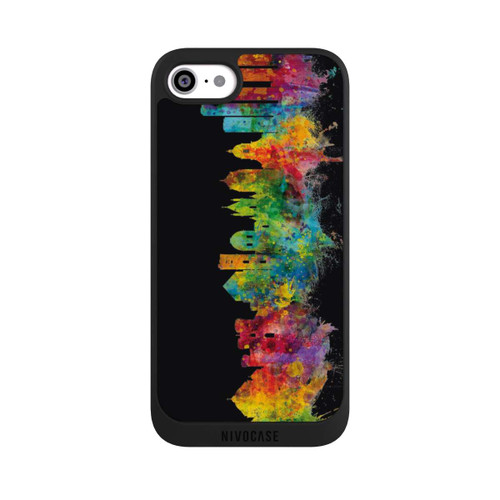 Apple iPhone SE (2020) NIVOpure Naples Italy Skyline Black