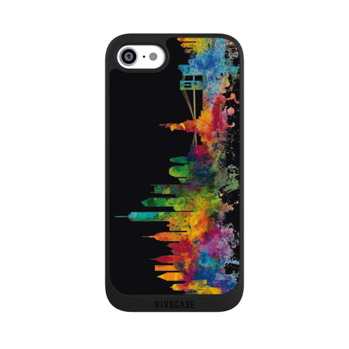Apple iPhone SE (2020) NIVOpure New York Skyline Black