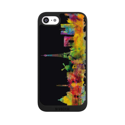 Apple iPhone SE (2020) NIVOpure Paris France Skyline Black
