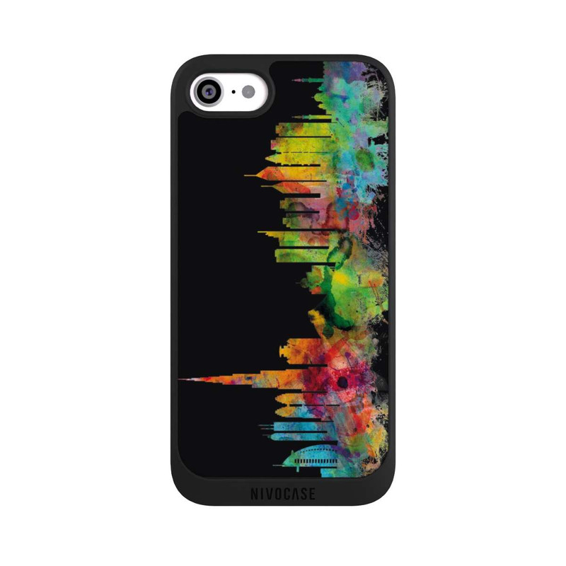 iPhone SE 2020 NIVOpure Dubai Skyline Black