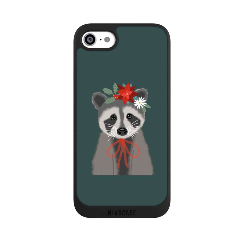 iPhone SE 2020 NIVOpure Holiday Raccoon