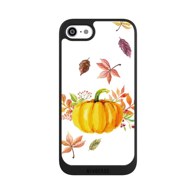 iPhone SE 2020 NIVOpure Pumpkin-weißer Hintergrund 