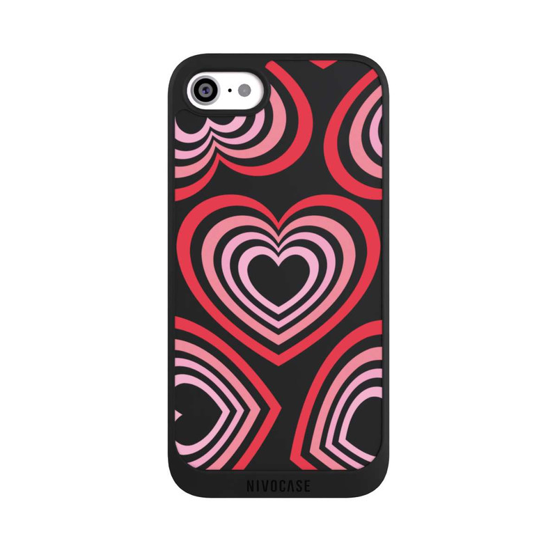 iPhone SE 2020 NIVOpure Hearts Transparent