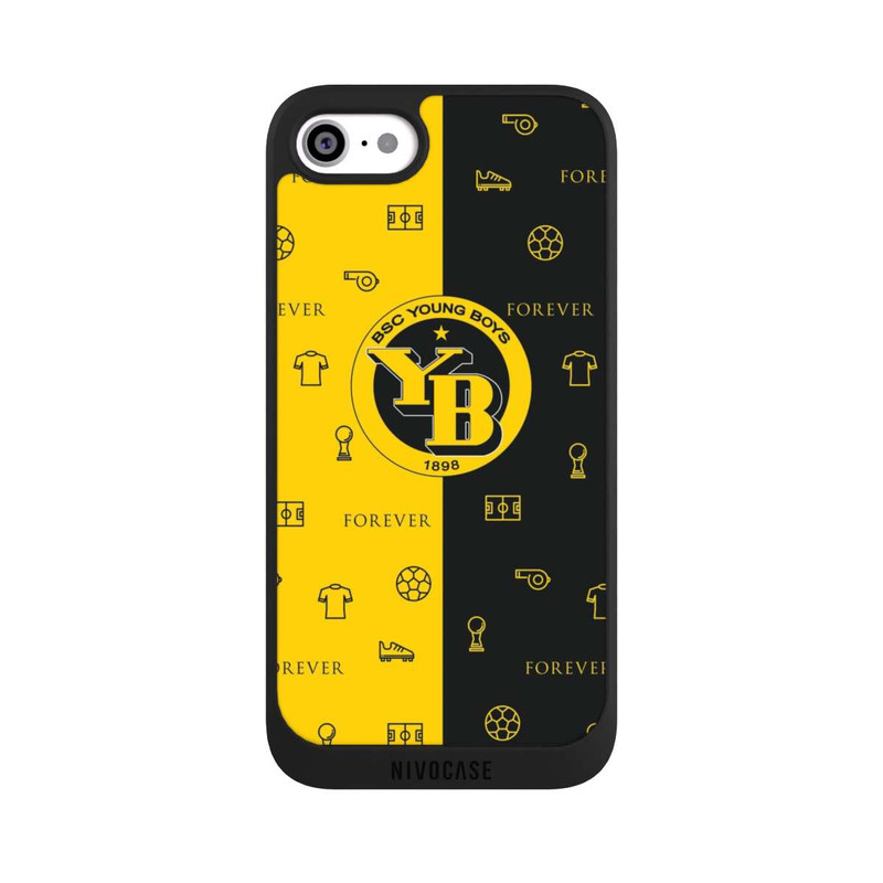 iPhone SE 2020 NIVOpure BSC YB Yellow Black Pattern