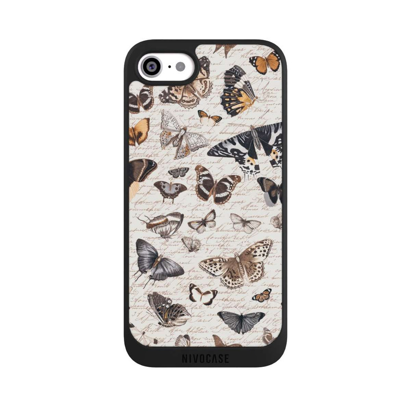 iPhone SE 2020 NIVOpure Motif papillon bohème