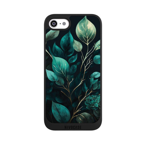 Apple iPhone SE (2020) NIVOpure Eucalyptus Fond Sombre