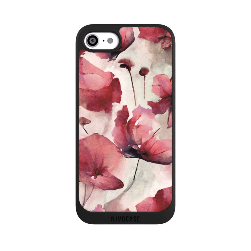 iPhone SE 2020 NIVOpure Wild Poppies Seamless