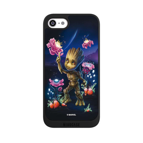 Apple iPhone SE (2020) NIVOpure Baby Groot Fleurs
