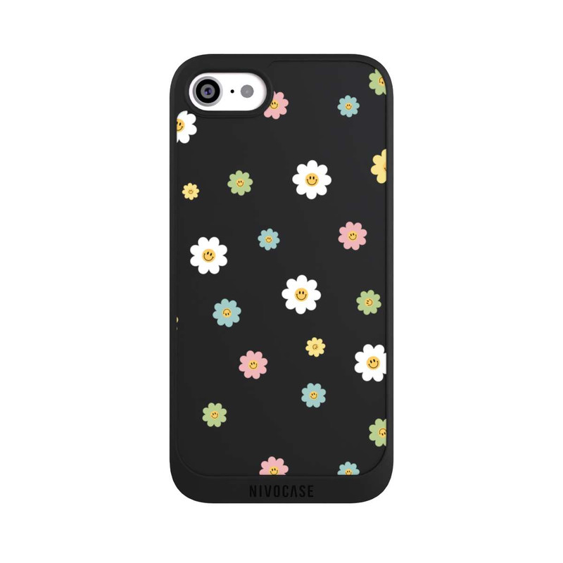 iPhone SE 2020 NIVOpure Flower Power Petit Transparent