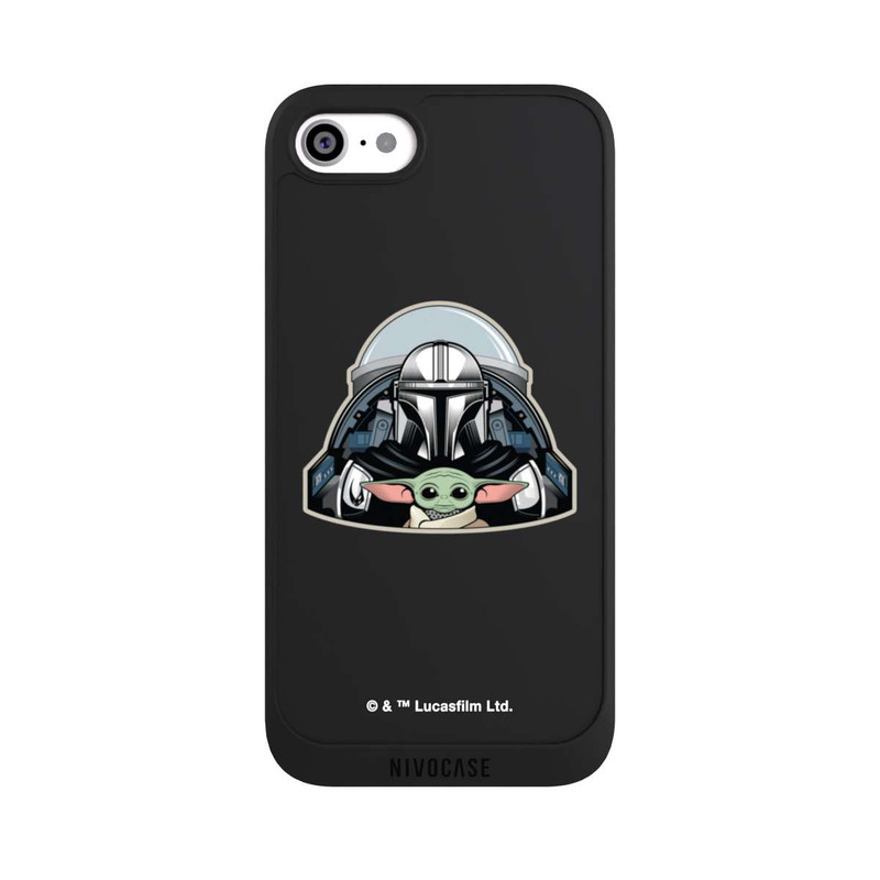 iPhone SE 2020 NIVOpure Mando et Grogu Transparent