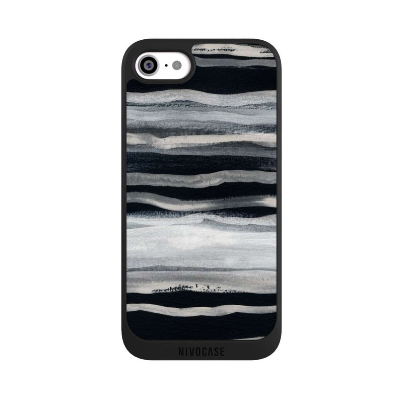 iPhone SE 2020 NIVOpure Coups de pinceau abstraits 68