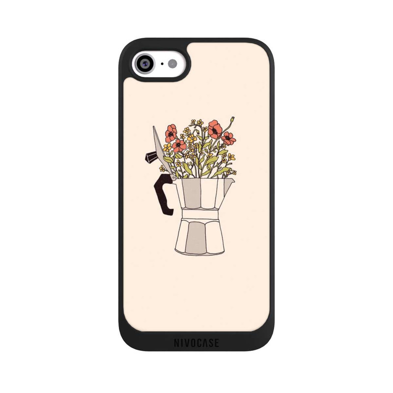iPhone SE 2020 NIVOpure Moka Flowers