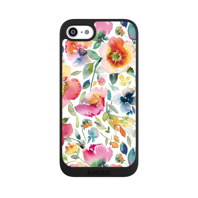 iPhone SE 2020 NIVOpure Psychedelic Poppies Multicolor