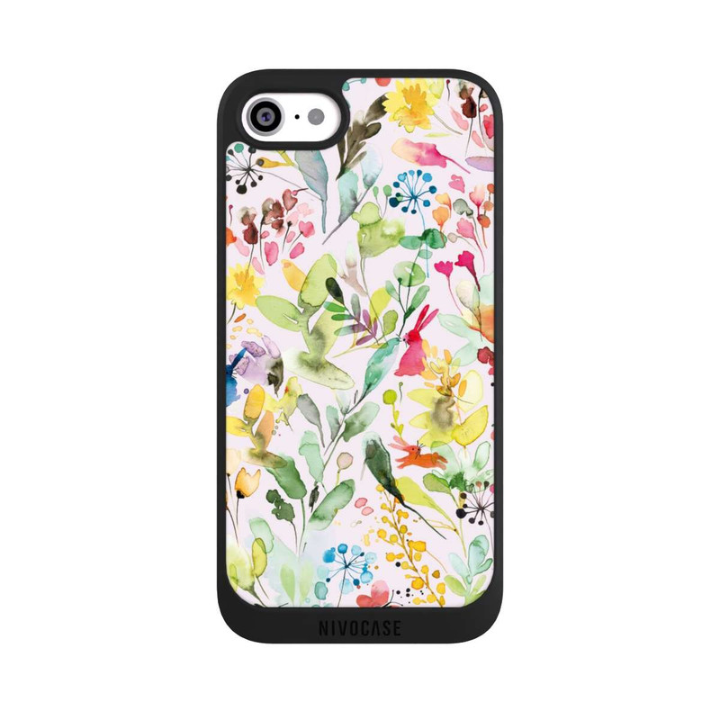 iPhone SE 2020 NIVOpure Wild Flowers Meadow Pink