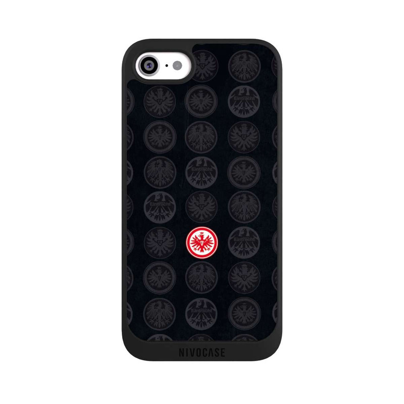 iPhone SE 2020 NIVOpure Eintracht Frankfurt Logo Pattern