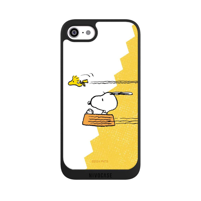 iPhone SE 2020 NIVOpure Snoopy avec Woodstock