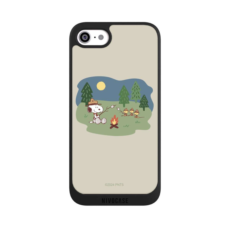 iPhone SE 2020 NIVOpure Snoopy Lagerfeuer