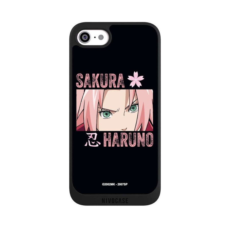 iPhone SE 2020 NIVOpure Sakura Haruno Gros plan