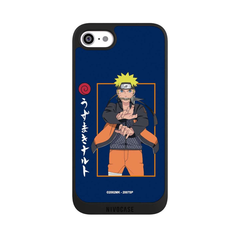iPhone SE 2020 NIVOpure Naruto Position de Combat bleu