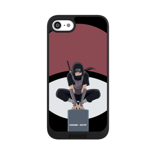 Apple iPhone SE (2020) NIVOpure Symbole Itachi Uchiha noir