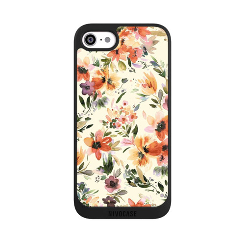 Apple iPhone SE (2020) NIVOpure Summer Artistic Flowers Ivory