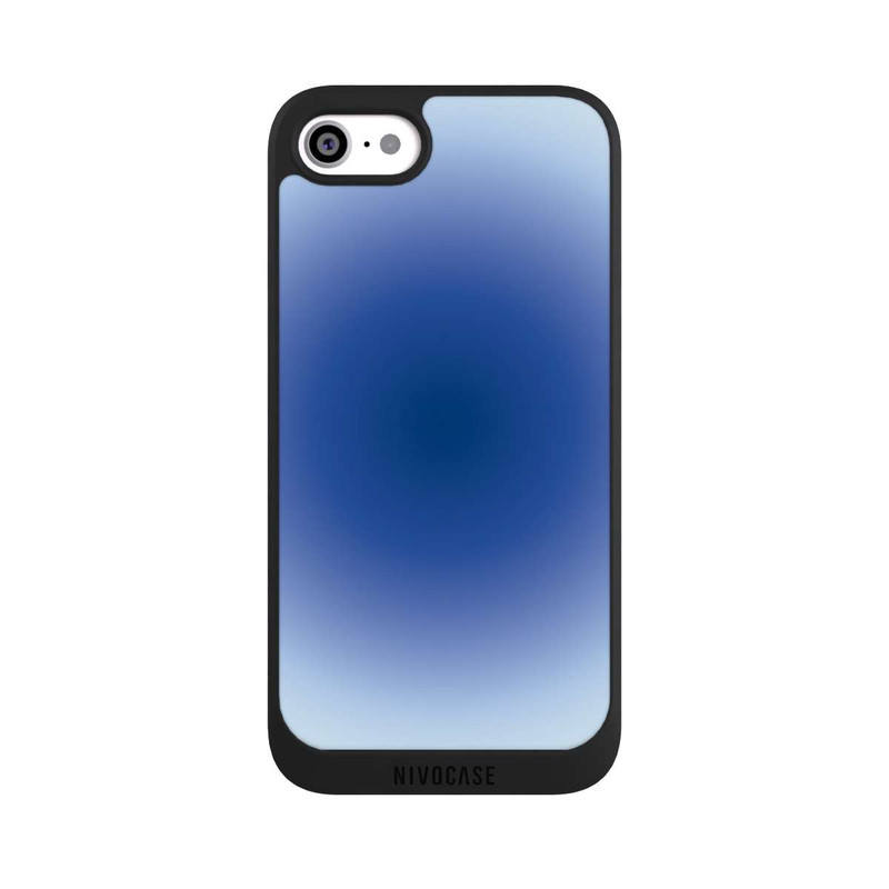 iPhone SE 2020 NIVOpure Aura blue circle