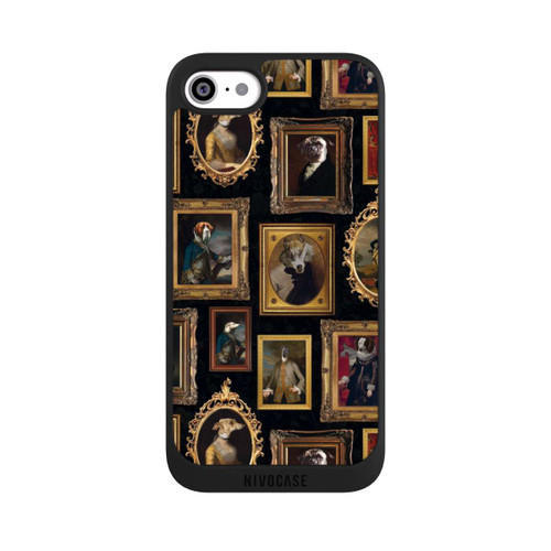 Apple iPhone SE (2020) NIVOpure Dog Ancient Frame Pattern with AI