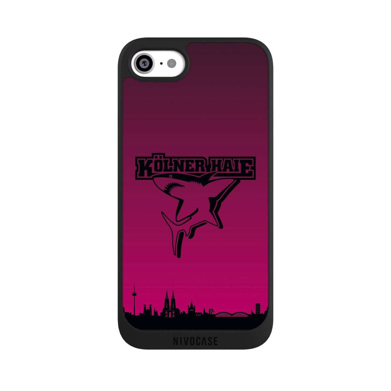 iPhone SE 2020 NIVOpure Kölner Haie Skyline Pink