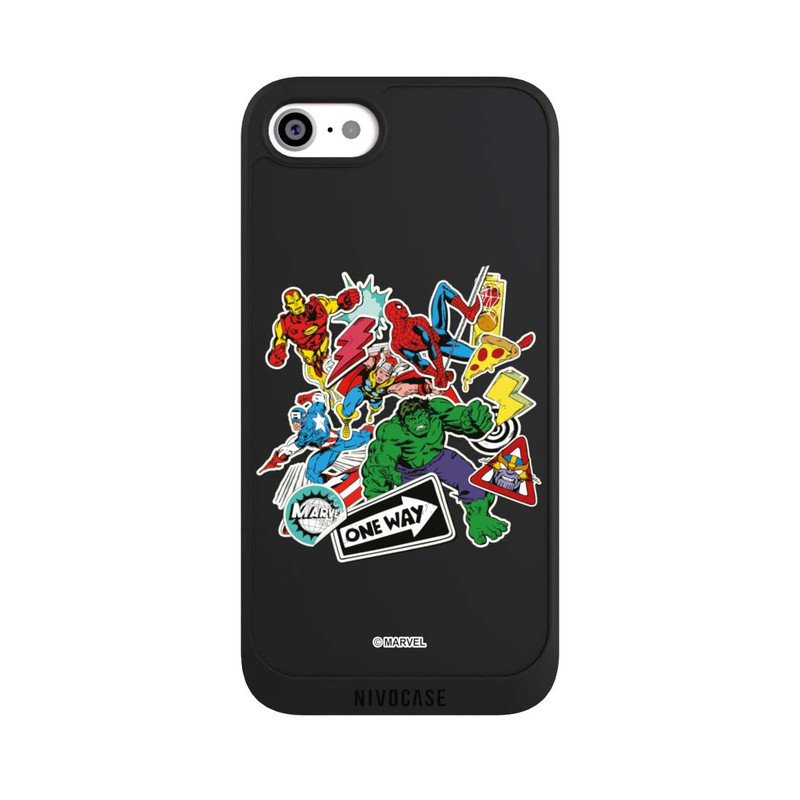 iPhone SE 2020 NIVOpure Capitan American Shield Transparent
