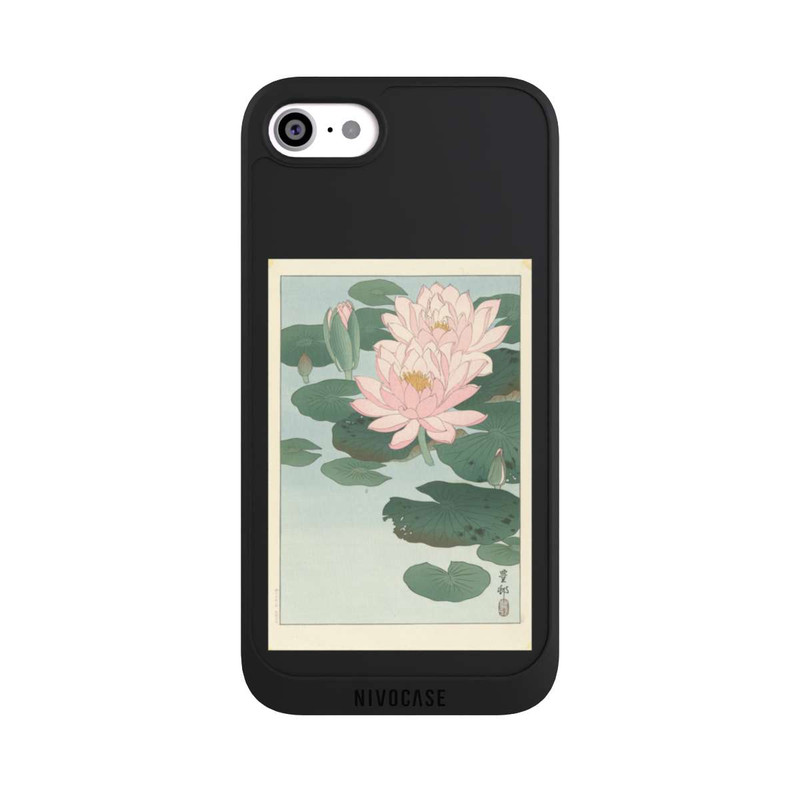 iPhone SE 2020 NIVOpure Water Lilies by Koson Ohara