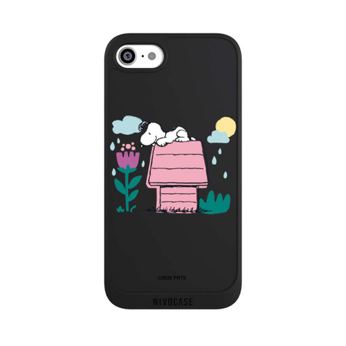 Apple iPhone SE (2020) NIVOpure Snoopy Chenil Printemps transparent