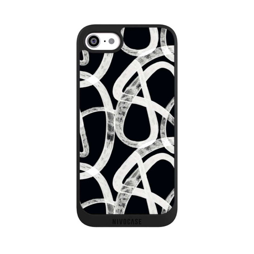 Apple iPhone SE (2020) NIVOpure Doodles Black and White