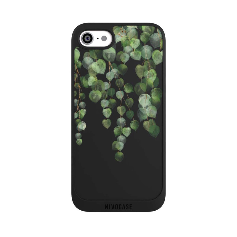 iPhone SE 2020 NIVOpure Eucalyptus Hanging Watercolor Transparent